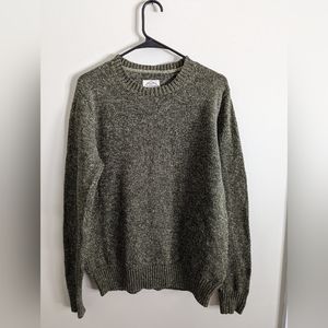 Men's Green Crew Neck Sweater